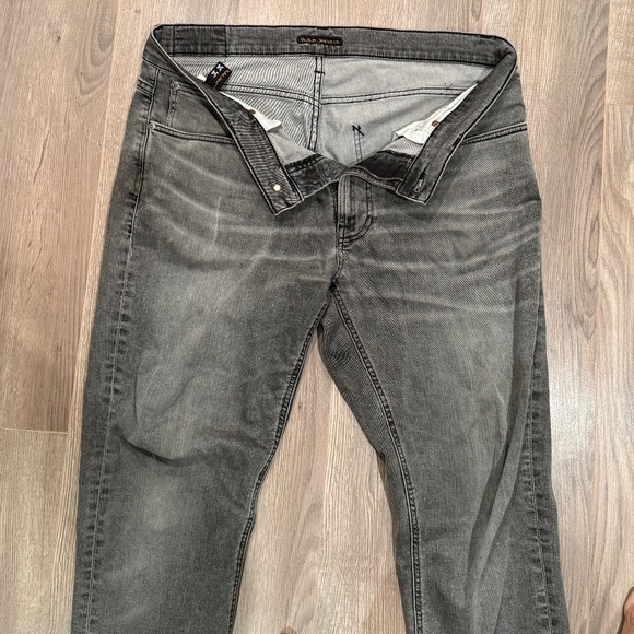 Grey Nudie Jeans, size 34" x 34" - Picture 2 of 8